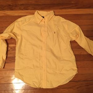 Ralph Lauren yellow button down